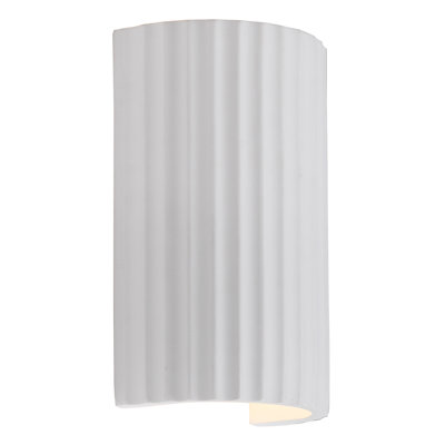 Lesher Ceramic Flush Mounted Sconce