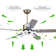 Malicai Ceiling Fan with LED Lights