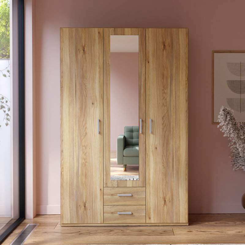 Sugata Manufactured Wood Wardrobe, Mauvella oak