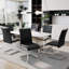 Dining Chairs With Backrest In Pu Artificial Leather And Linen-426215099-467018031
