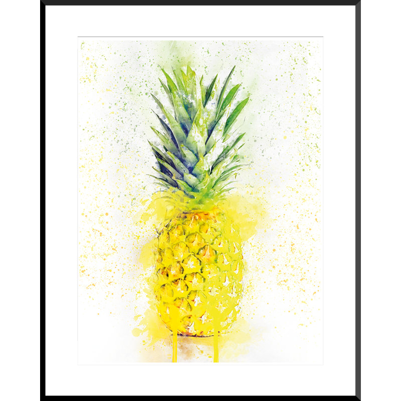 Pineapple - Single Picture Frame Print