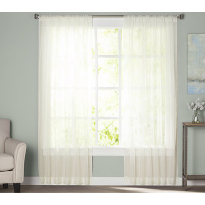 Kober Sheer Curtain Panel Pair