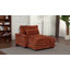 Canapé-lit double surdimensionné en chenille de 91 po avec porte-gobelet, port USB et support de téléphone-871876752