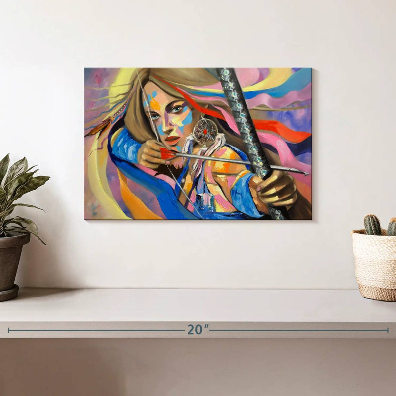 Lelar Archery, 8" H x 12" W