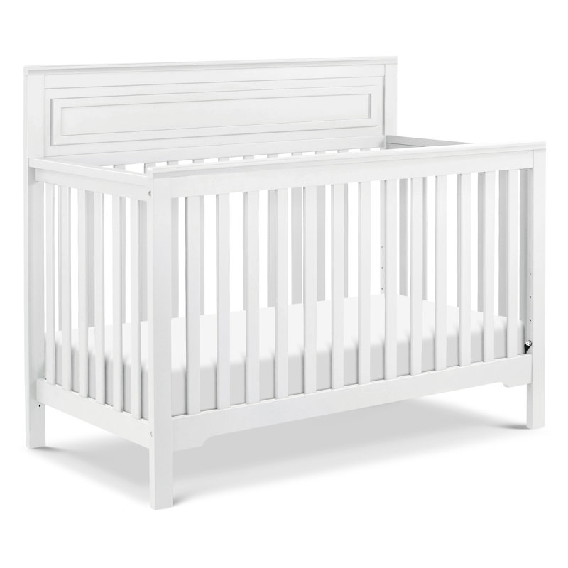 Lit de bébé convertible 4-en-1 Autumn, Blanc