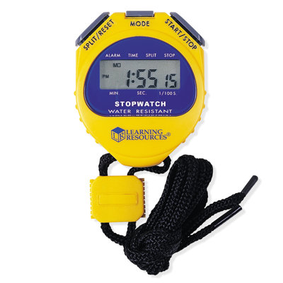 Big Digit Stopwatch 01 Second Incr