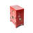 Shanxi Motif End Table-Red