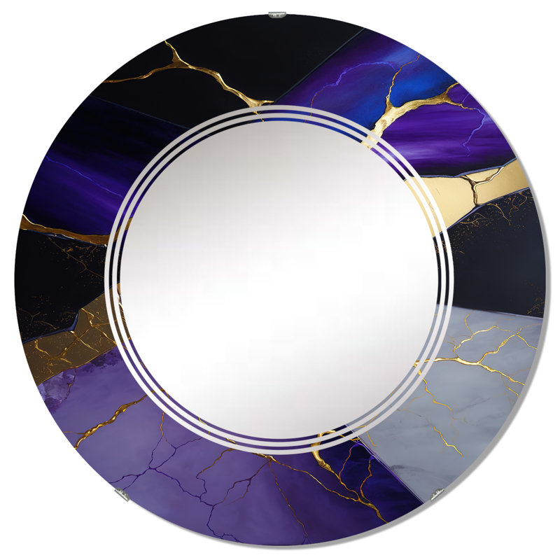 Miroir mural Peleghia, 32 po x 32 po