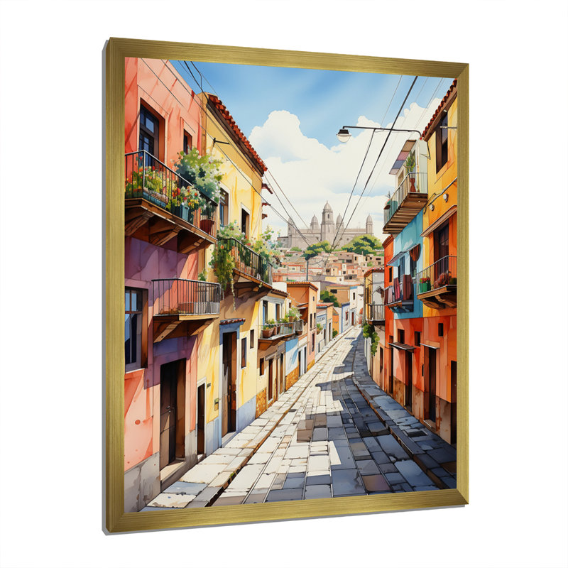 Latayna, Mexique coloré, Oaxaca surréalisme II - Mexique, impressions sur toile, H 20 po x l 12 po x P 1 po