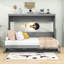Lit escamotable en bois avec tablettes-2091307480-2091307479