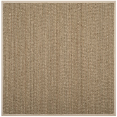 Tapis de couleur unie en fibres naturelles Deschamps