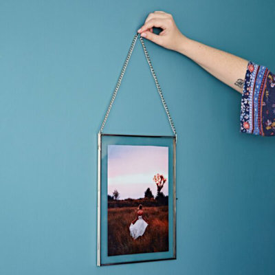 Silver Metal Picture Frame