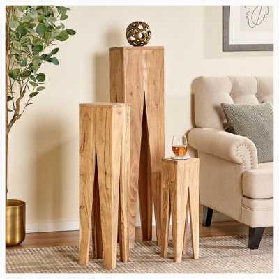 Natural Nesting Tables