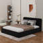 Grand lit plateforme tapissier-1392089451