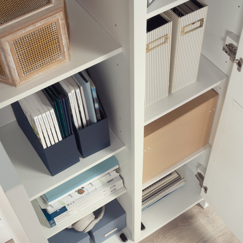 Degolyer 6-Shelf Storage Cabinet In White