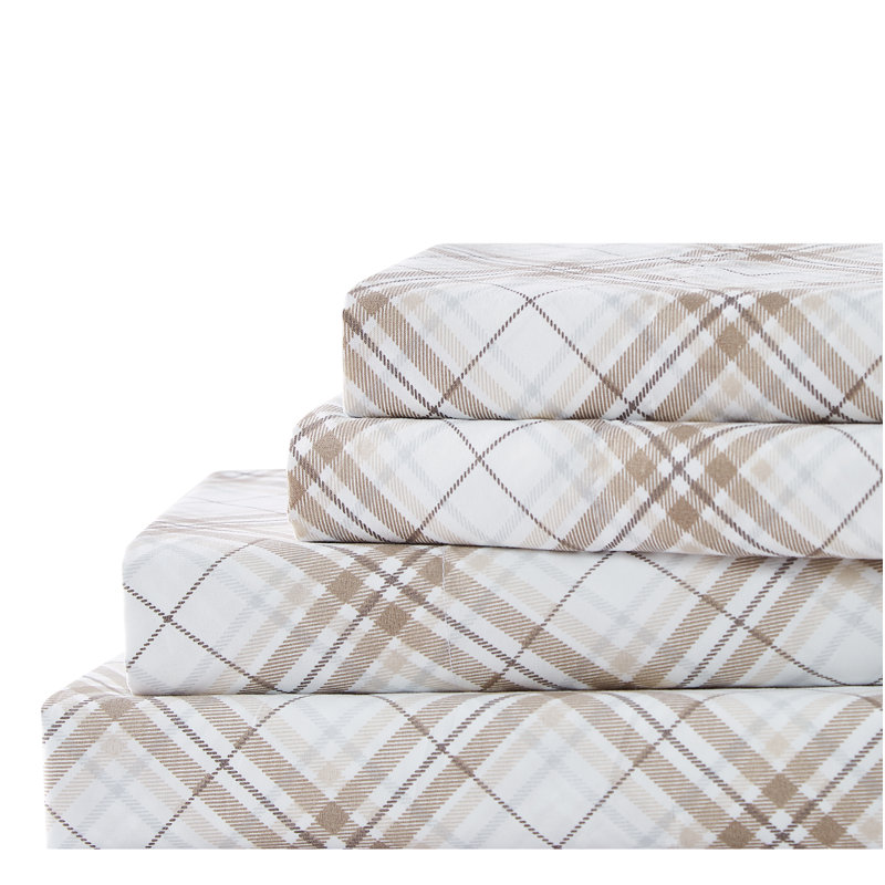 Ensemble de draps en microfibre Brightmont, Roi, Récoltes