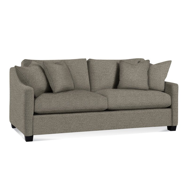 Oliver Sofa, Blue Buffalo Check; 0120-61, Black 