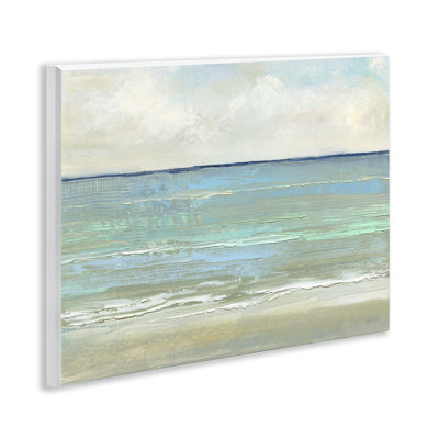  "Horizontal Beach Brush Strokes", art mural par Sally Swatland