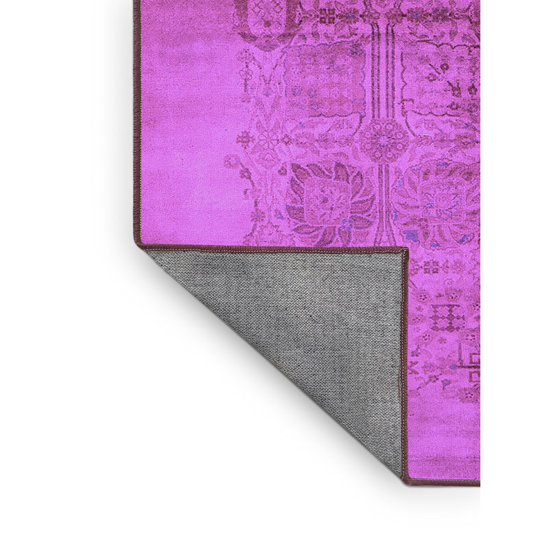 Washable Abstract Indoor Rug, Rectangle 2' x 3'