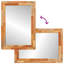 Solid Wood Rectangle Mirror