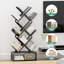 Aveliss 101.6cm H x 43.18cm W Metal Geometric Bookcase