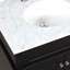 Rivers 30'' Single Bathroom Vanity with Marble Top-71383044