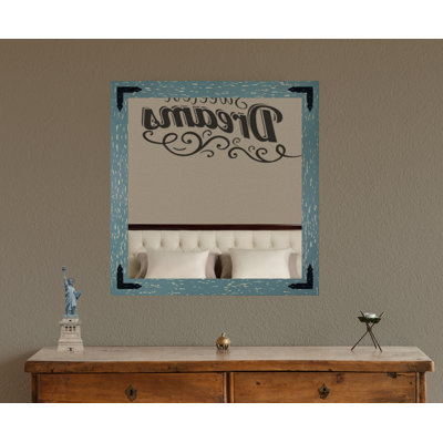 Karp Solid Wood Flat Wall Mirror