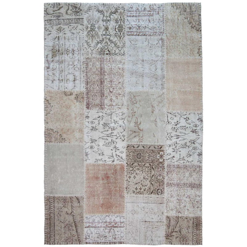 Yukon Patchwork Hand Woven Area Rug, Rectangle 80 x 150cm