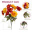 Bouquet de roses artificielles 5 têtes-1970509746