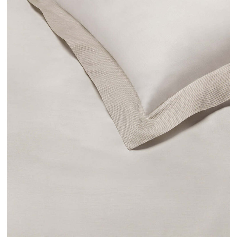 Carlotta Duvet Cover, Queen Duvet Cover, Taupe