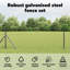 Vidaxl Fence With Posts PVC-Coated Steel-116798126-116798122