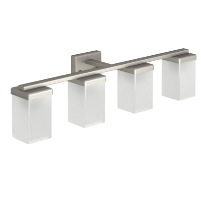 90 Degree Modern Dimmable 3-Light Wall Mounted Bathroom Vanity Lighting Fixture