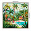 Tropical Paradise Dreams II by Lazar studio Framed Canvas Wall Art Print-904048175