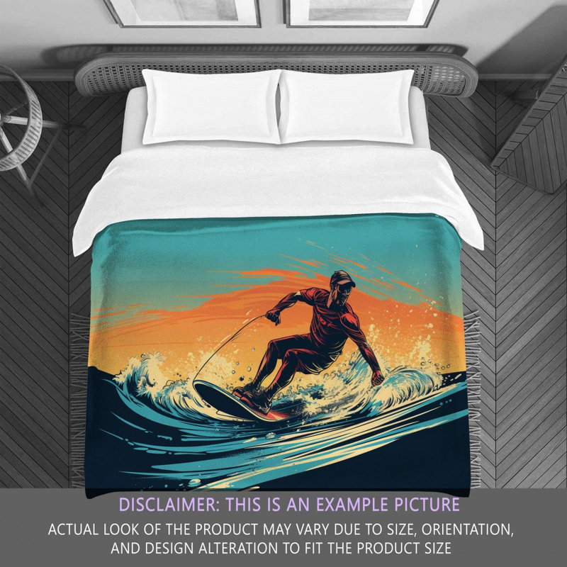Édredon Wakeboard Bedding, Édredon simple