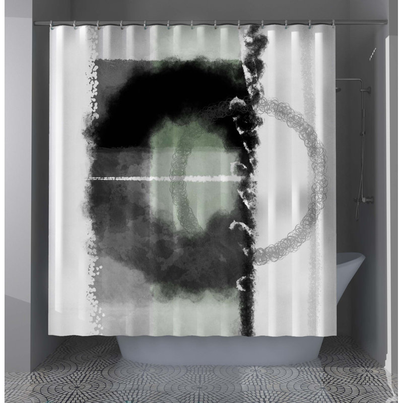 Abstract Shower Curtain