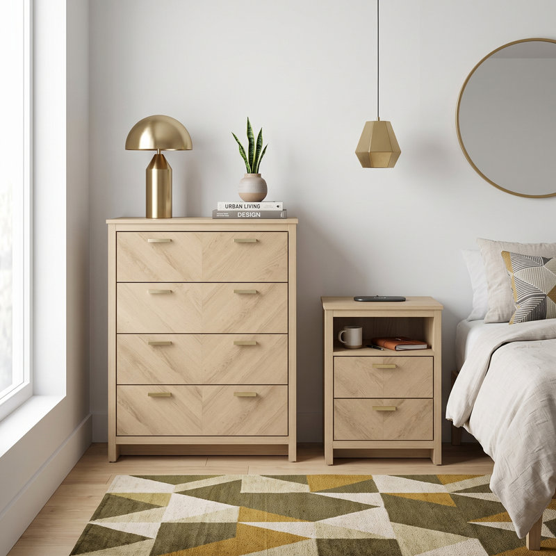 Bonny Storage Duo Set, Oslo Oak