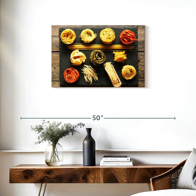 Yarlin Pasta, 20" H x 30" W