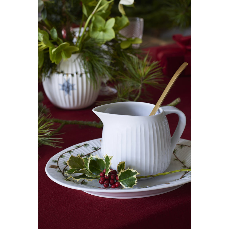 Hammershøi Porcelain China Gravy Boat