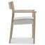 Bernhardt Asana Open Back Arm Chair