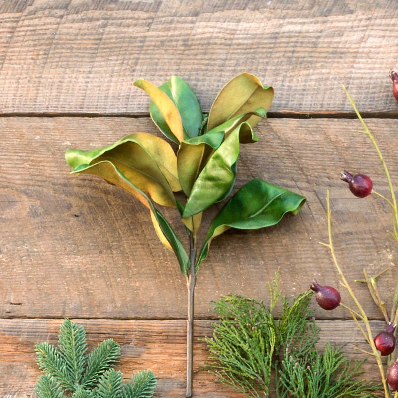 Faux Magnolia Branch