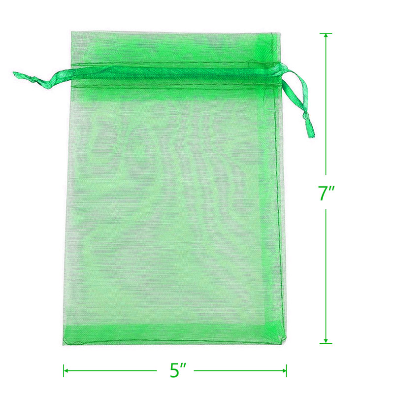 4X 6inch Organza, H 5 po x l 7 po x P 0,1 po, Vert