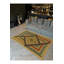 Tapis brun tissé à motif traditionnel lavable Mosso-1747896480