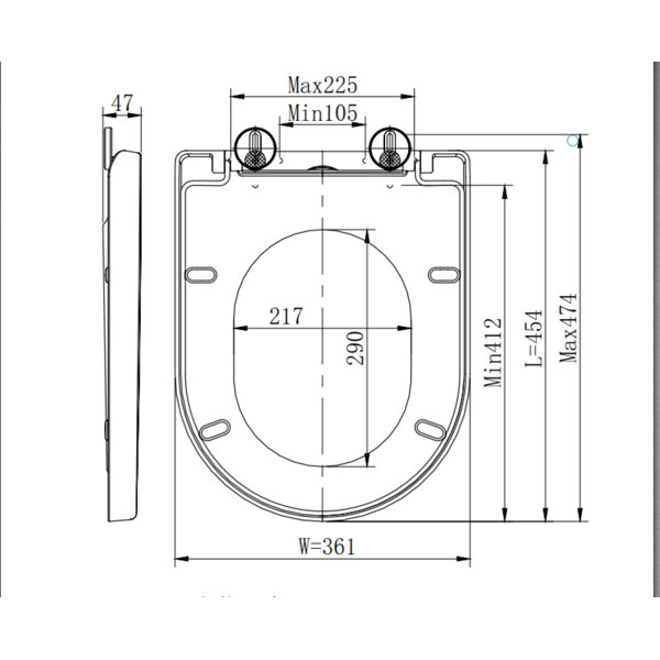 Dimensions du produit