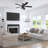 Cypher 52" Ceiling Fan with LED Light