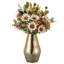 Gold Brass 67cm Metal Table Vase