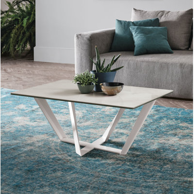 Alicea Cross Legs Coffee Table