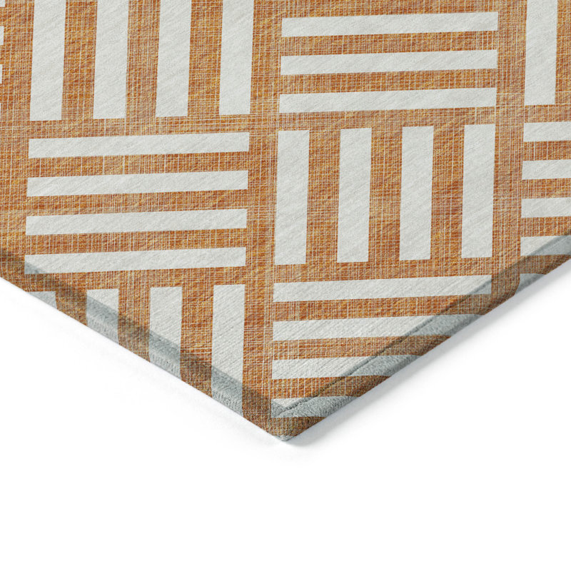Tapis intérieur / extérieur Kinslee, Rectangulaire 8 pi x 10 pi