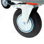 Chariot à plate-forme de chariot industriel avec roues - Chariot 24 x 48 robuste - Capacité de 2 000 lb. X 48 po 2000 lb Capacité, couleur gris foncé-128815634