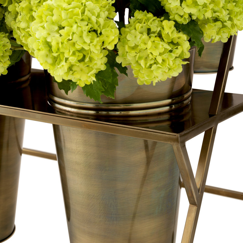 Maison Des Fleurs Metal Planter