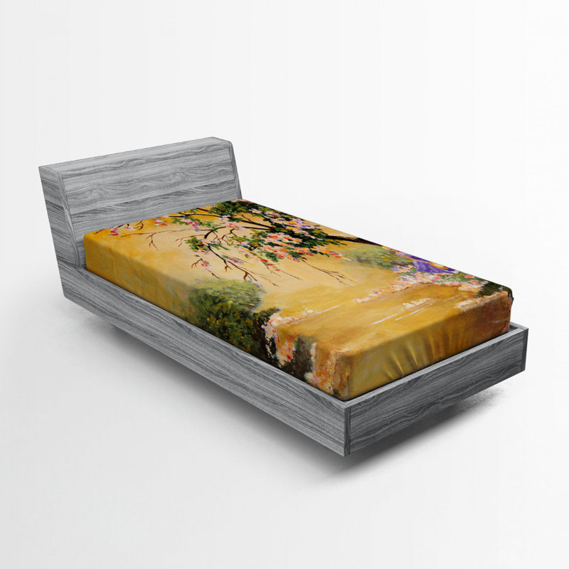 Microfiber Fitted Sheet, Twin Fitted Sheet